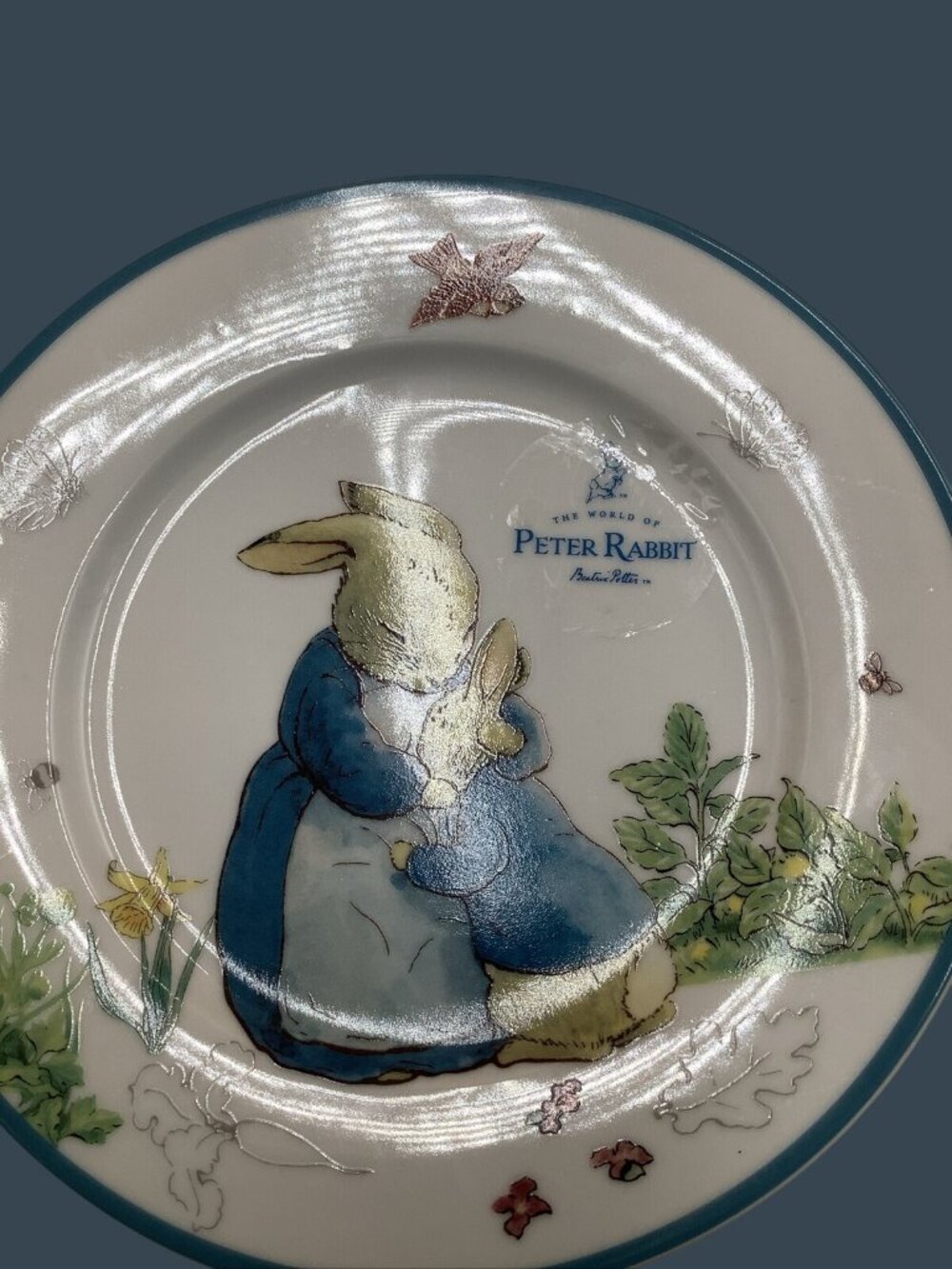 Beatrix Potter The World of Peter Rabbit Salad/Dessert Plate 8" By ZStrike